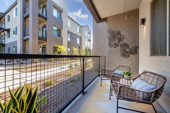 Private patios/balconies*